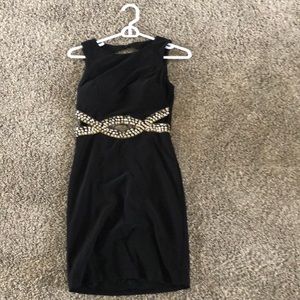 Black semi-formal dress
